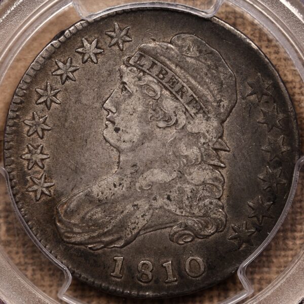 1810 O.106a Capped Bust Half Dollar PCGS VF30 CAC, ex. Brunner