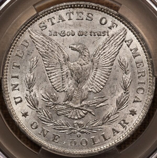 1886-O Morgan Dollar CACG AU58, perfect dusty slider - Image 2