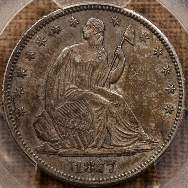 1877-CC WB-10 R4 Liberty Seated Half Dollar PCGS AU58 CAC