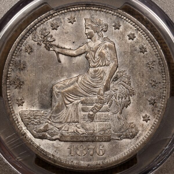 1876-S Trade Dollar PCGS MS63 CAC