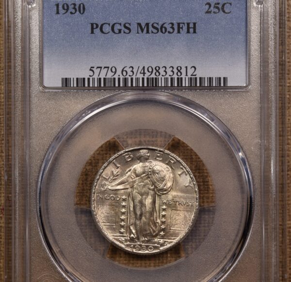 1930 Standing Liberty Quarter PCGS MS63 FH - Image 3