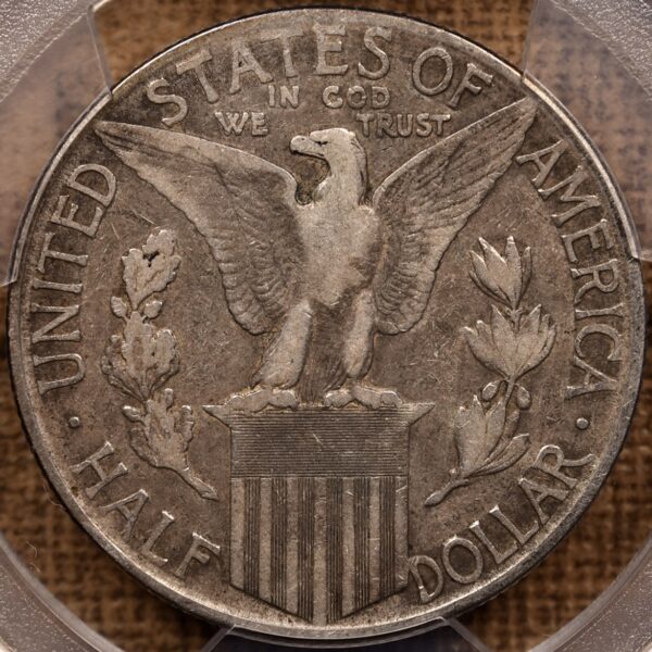 1915-S Panama-Pacific Silver Commemorative PCGS VF25 CAC - Image 2