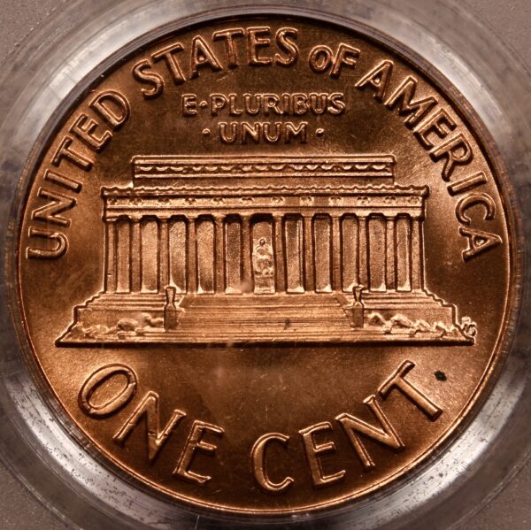 1972 Doubled Die Obverse Lincoln Cent PCGS MS65 RD CAC - Image 2