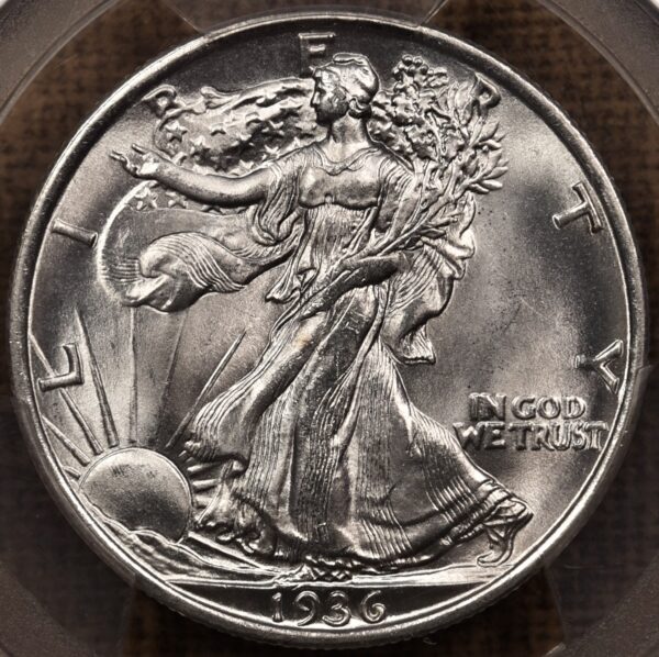 1936 Walking Liberty Half Dollar PCGS MS66