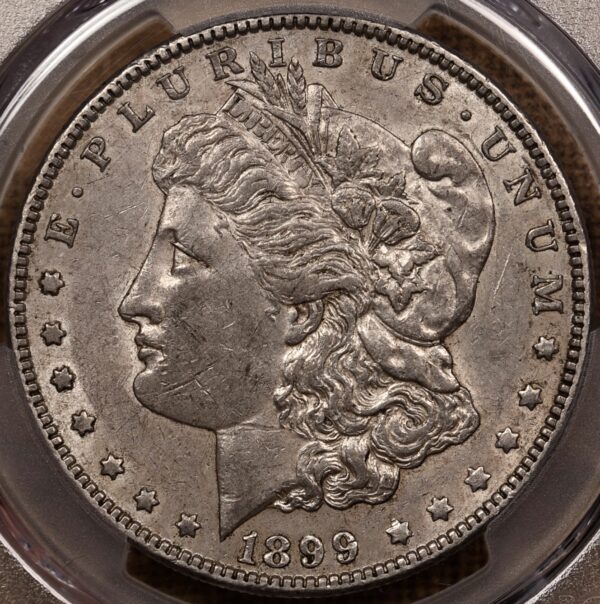 1899-O V.6 Micro O Morgan Dollar PCGS AU50