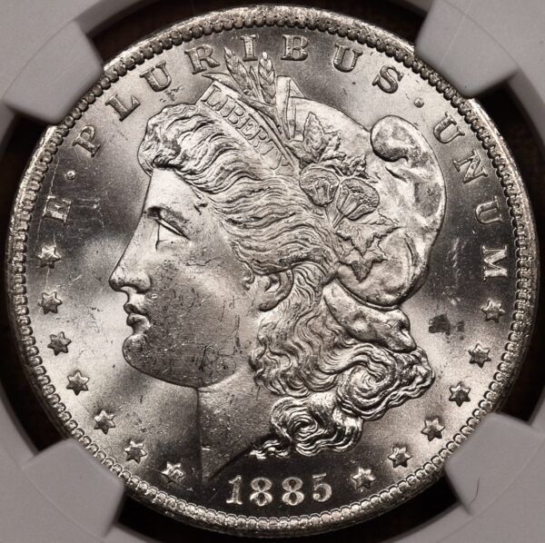 1885-CC Morgan Dollar NGC MS64 CAC