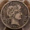 1898-O Barber Dime PCGS VF25