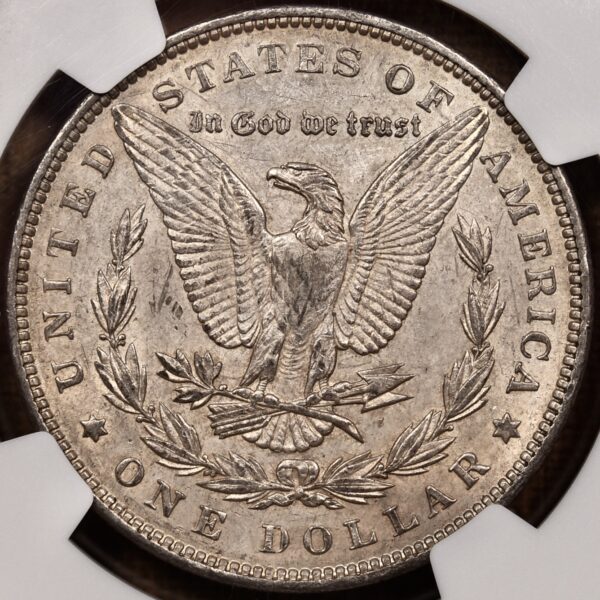 1893 Morgan Dollar NGC AU55 CAC - Image 2