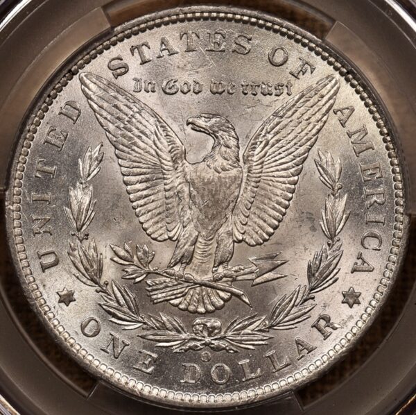 1886-O Morgan Dollar CACG AU58 - Image 2