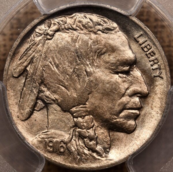 1916 Buffalo Nickel PCGS MS66 CAC