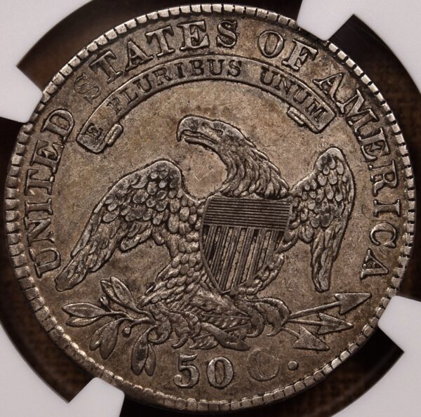 1829 O.105 Capped Bust Half Dollar NGC XF45 - Image 2