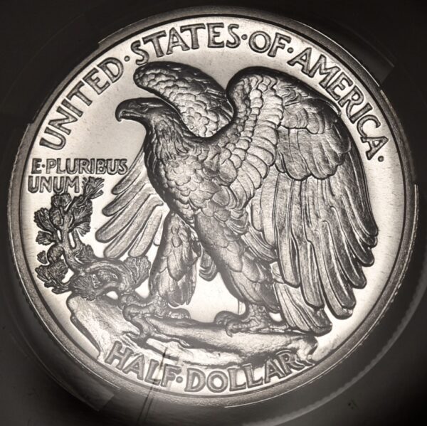 1938 Proof Walking Liberty Half Dollar CACG PR65 - Image 4