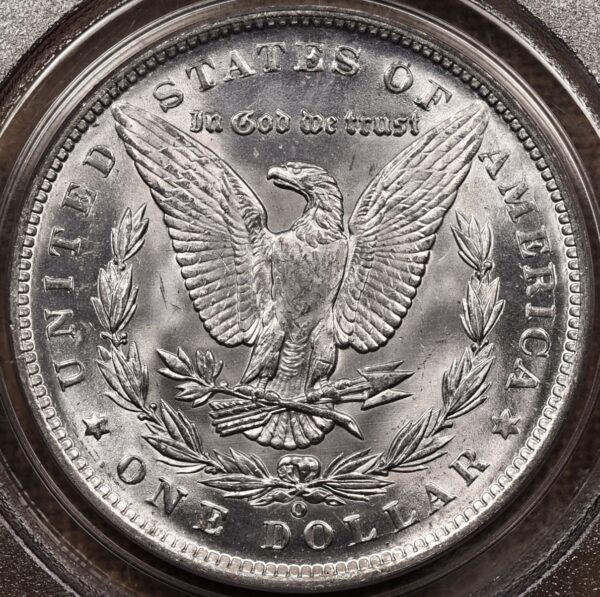 1891-O Morgan Dollar PCGS MS64 CAC, very PQ - Image 2