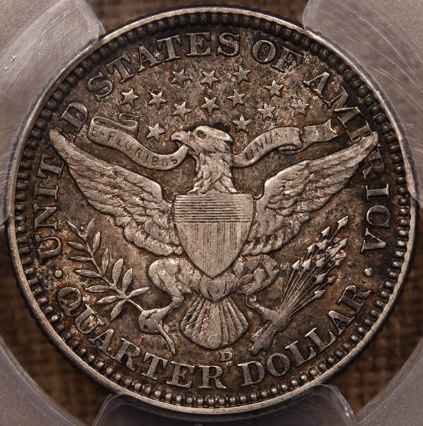 1916-D Barber Quarter PCGS AU58 CAC - Image 2