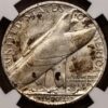 1936 Bridgeport Silver Commemorative NGC MS65 - Image 2