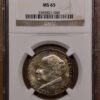 1936 Bridgeport Silver Commemorative NGC MS65 - Image 3