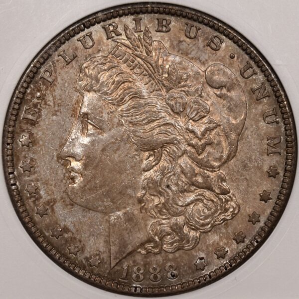 1888-S Morgan Dollar old ANACS AU58