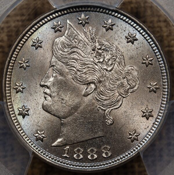 1888 Liberty Nickel PCGS MS64 CAC