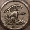 1837 6/I Feuchtwanger Cent PCGS AU55