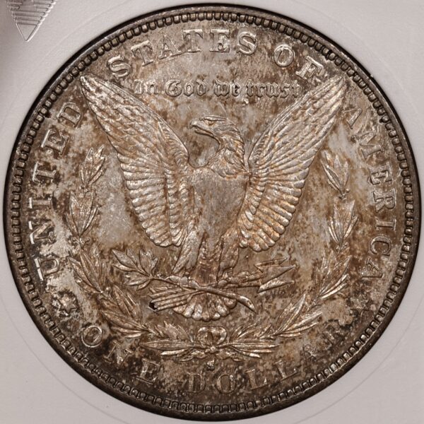 1888-S Morgan Dollar old ANACS AU58 - Image 2