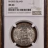 1936-D Rhode Island Commemorative Half Dollar NGC MS65 - Image 3