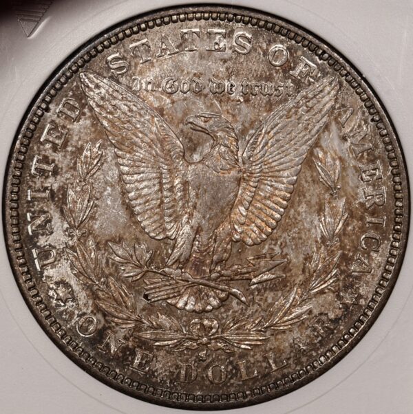 1888-S Morgan Dollar old ANACS AU58 - Image 9