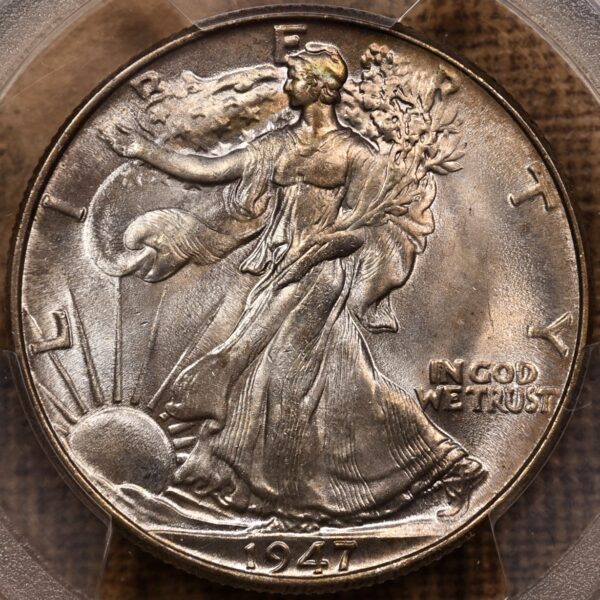 1947 Walking Liberty Half Dollar PCGS MS65