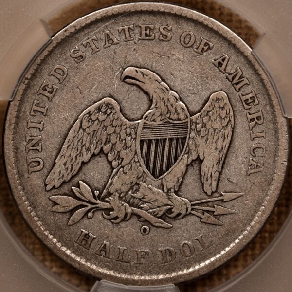 1840-O WB-7 Liberty Seated Half Dollar CACG VG10 - Image 2