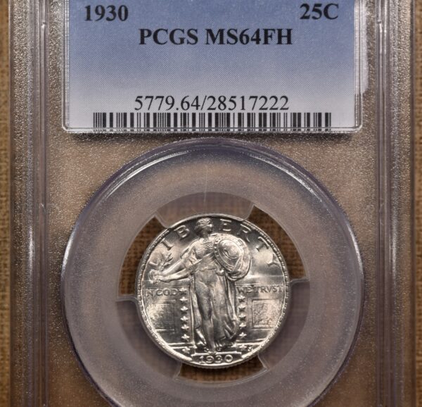 1930 Standing Liberty Quarter PCGS MS64 FH - Image 3