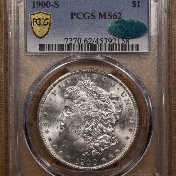 1900-S Morgan Dollar PCGS MS62 CAC - Image 3