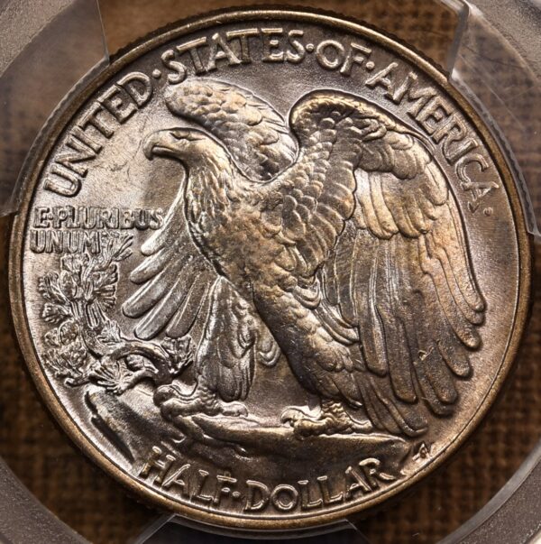 1947 Walking Liberty Half Dollar PCGS MS65 - Image 9