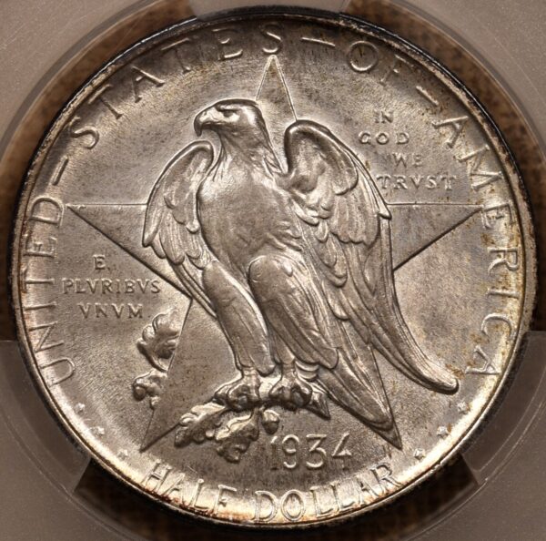 1934 Texas Silver Commemorative CACG MS64