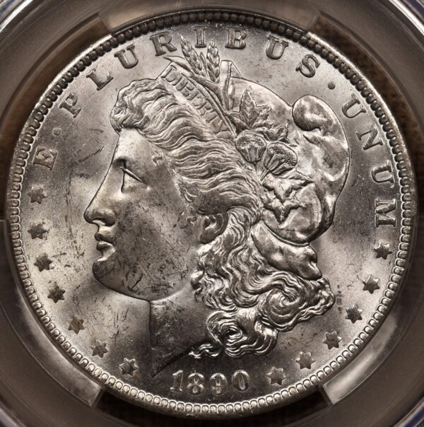 1890-O Morgan Dollar CACG MS63