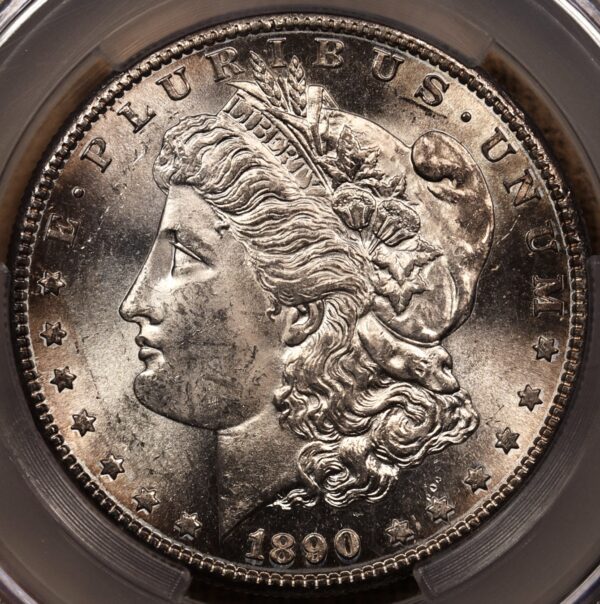 1890-S Morgan Dollar CACG MS63