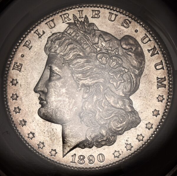 1890-S Morgan Dollar CACG MS63 - Image 3