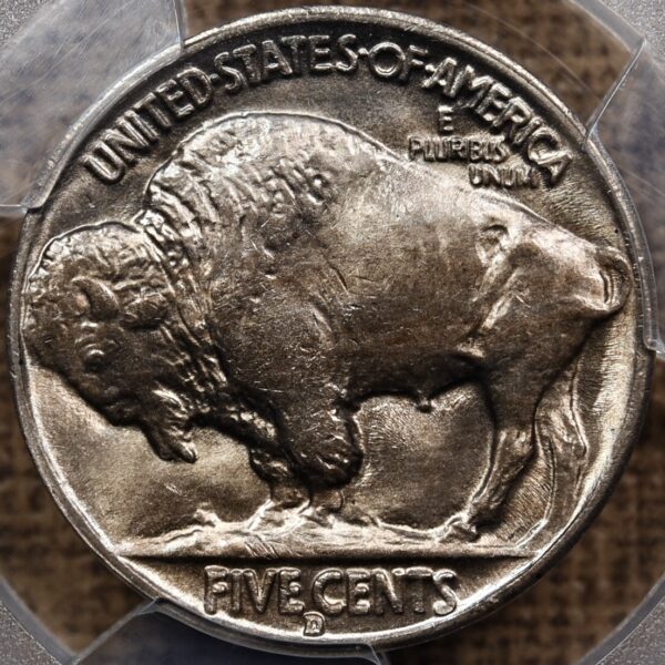 1935-D Buffalo Nickel PCGS MS65 - Image 2