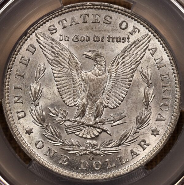 1891-O Morgan Dollar CACG AU58 - Image 2