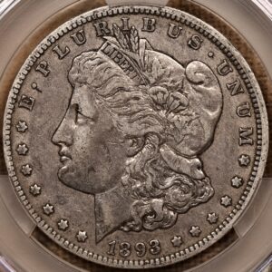 1893-O Morgan Dollar CACG VF35