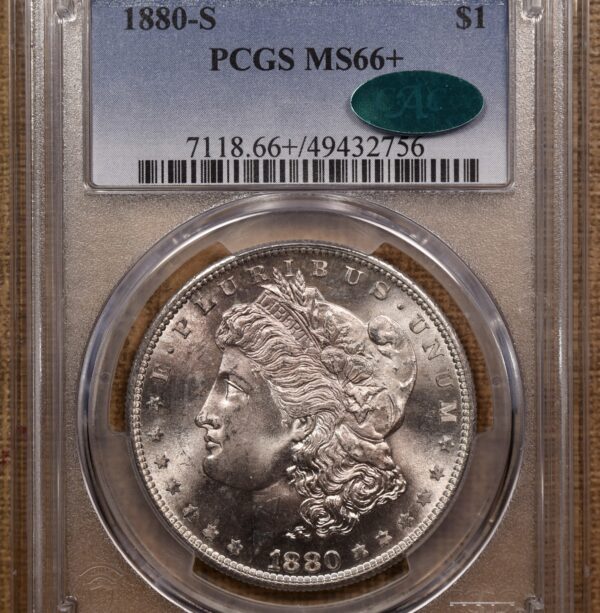 1880-S Morgan Dollar PCGS MS66+ CAC - Image 2