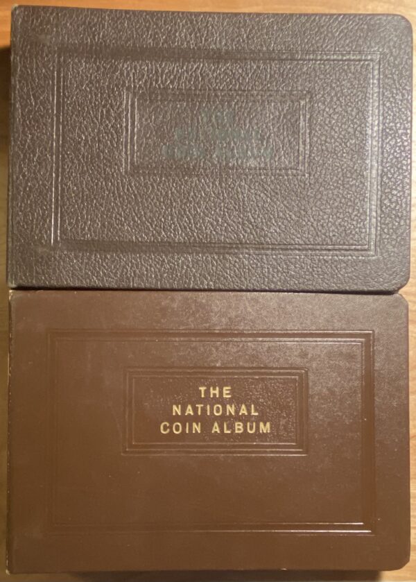 The National Coin Album, Two Albums with Complete Pages for Barber and Mercury Dimes (1892 - 1945-S)