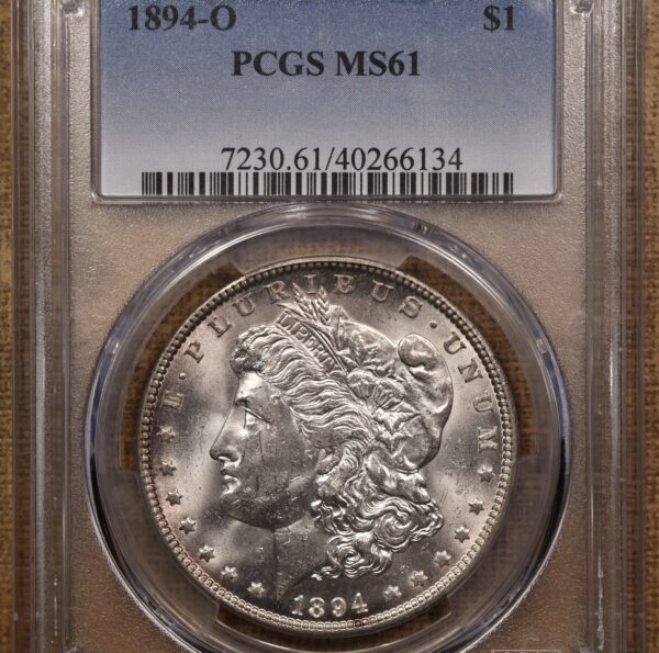 1894-O Morgan Dollar PCGS MS61 - Image 3