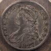 1827 O.120 R5 Square Base 2 Capped Bust Half Dollar ANACS XF40