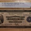 1918 FR# 730 $1 Federal Reserve Bank Note, St. Louis, PCGS Banknote MS64