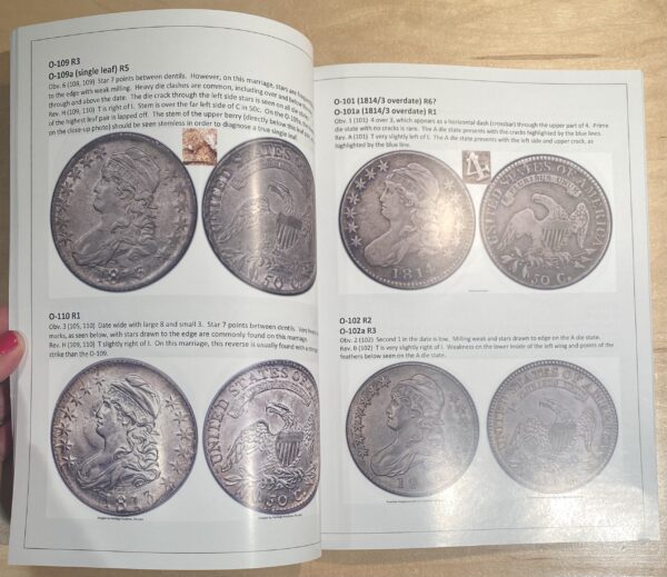 U.S. Capped Bust Half Dollars 1807 - 1826 Variety Identification Guide, by Robert Powers - Image 2