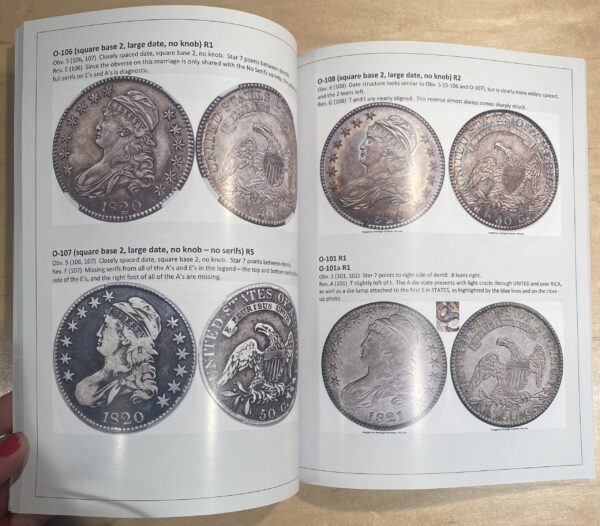 U.S. Capped Bust Half Dollars 1807 - 1826 Variety Identification Guide, by Robert Powers - Image 3