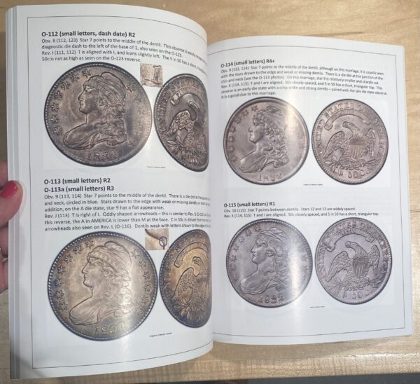 U.S. Capped Bust Half Dollars 1827 - 1836 Variety Identification Guide, by Robert Powers - Image 3