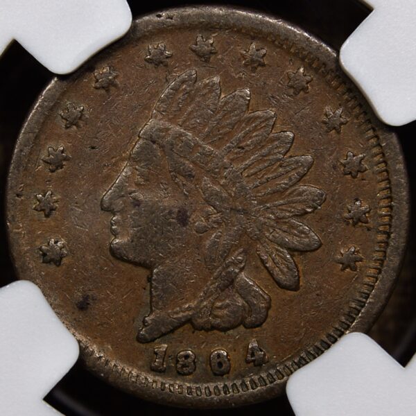 1864 Civil War Store Card , Wheeling, IN, J.G. Williams & Co. F-970A-1a R6 NGC VF25 BN - Image 2