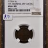 1863 Civil War Store Card, Rochester, MN, F.W. Andrews, Dry Goods F-720A-3a R7 NGC MS61 BN - Image 3