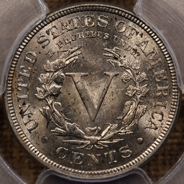 1890 Liberty Nickel PCGS MS63 - Image 2