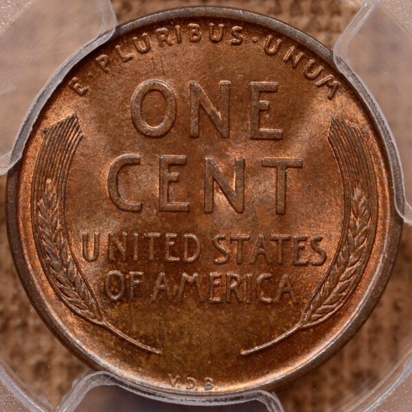 1909 VDB Lincoln Cent PCGS MS64 BN - Image 2